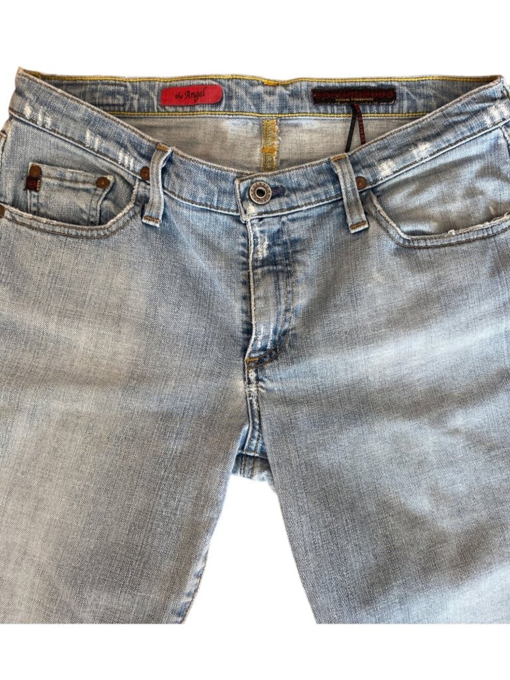 AG Adriano Goldschmied Angel Bootcut Jeans Women's 29R Light Wash Denim